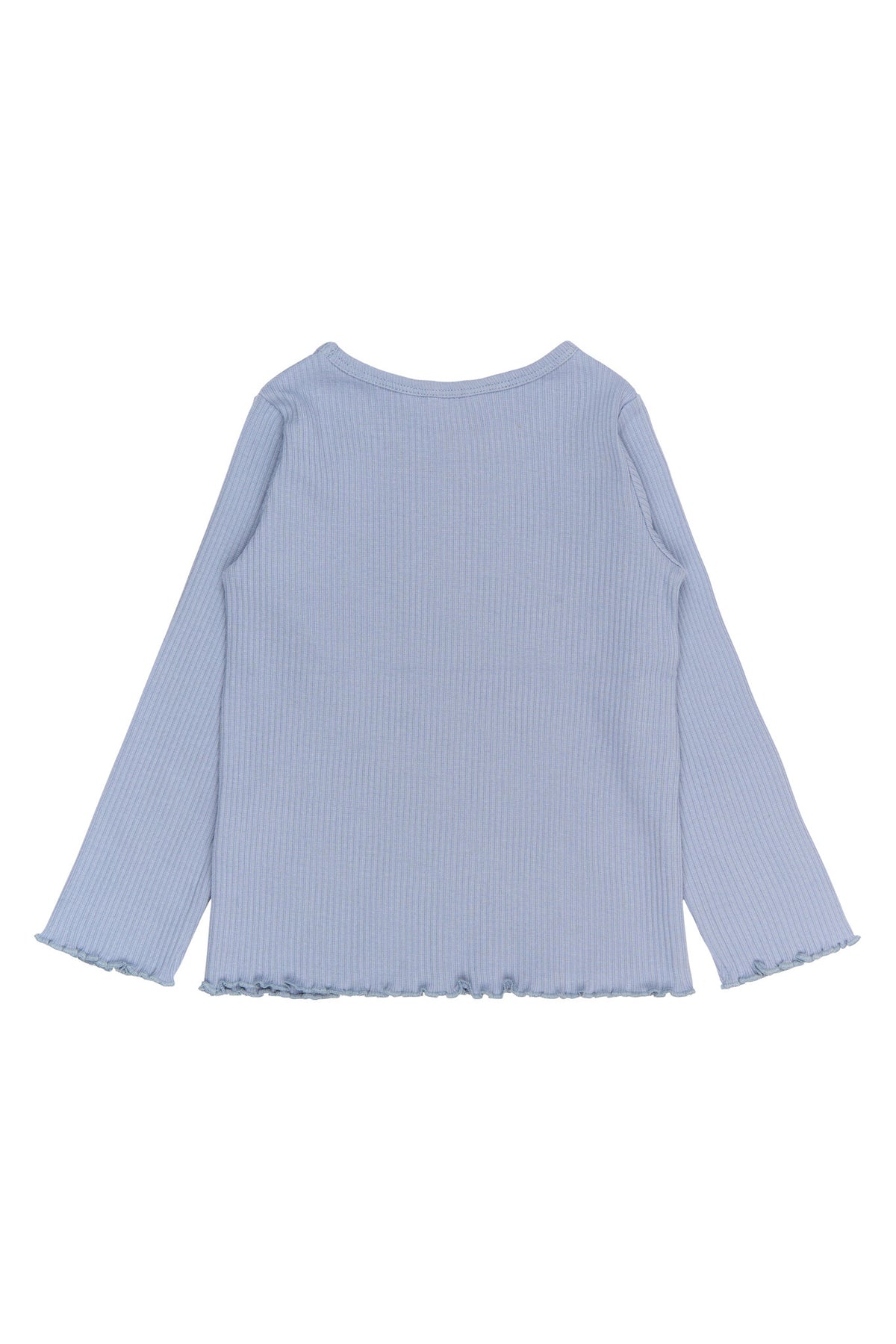 The New shirt kind Rianna Rib Tee lange mouw