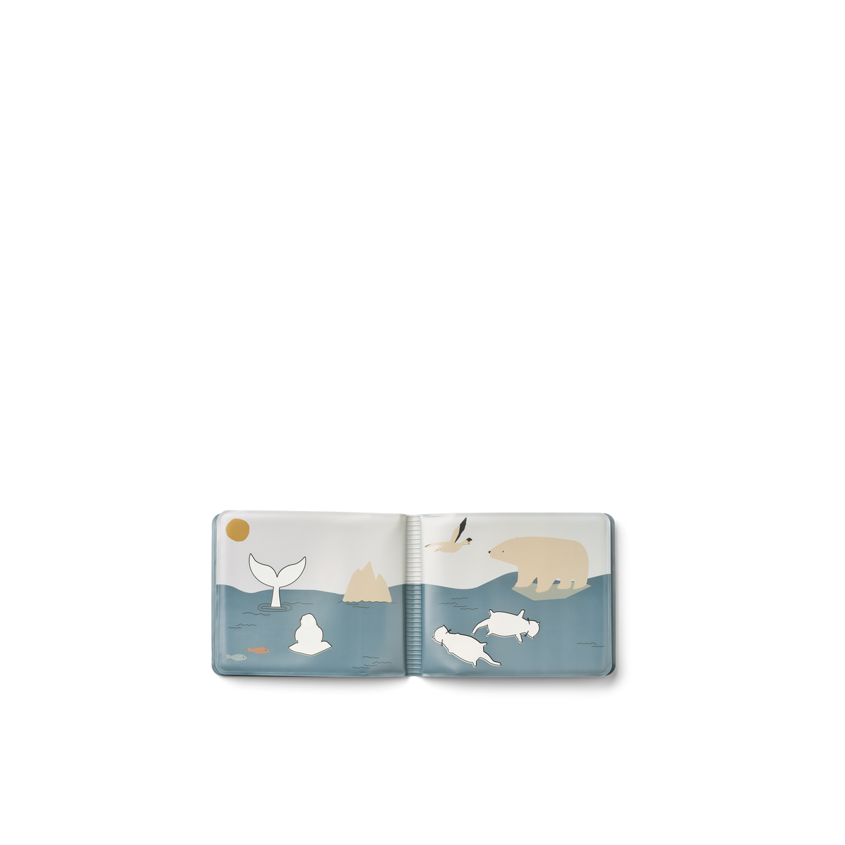 Waylon Magic Water Book | Liewood | Artic Sea / Ocean Vieuw
