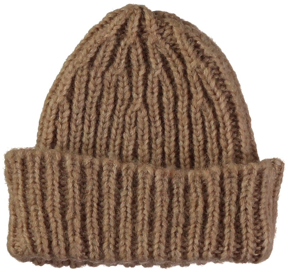 Baby Hat Wool | Camel Marino